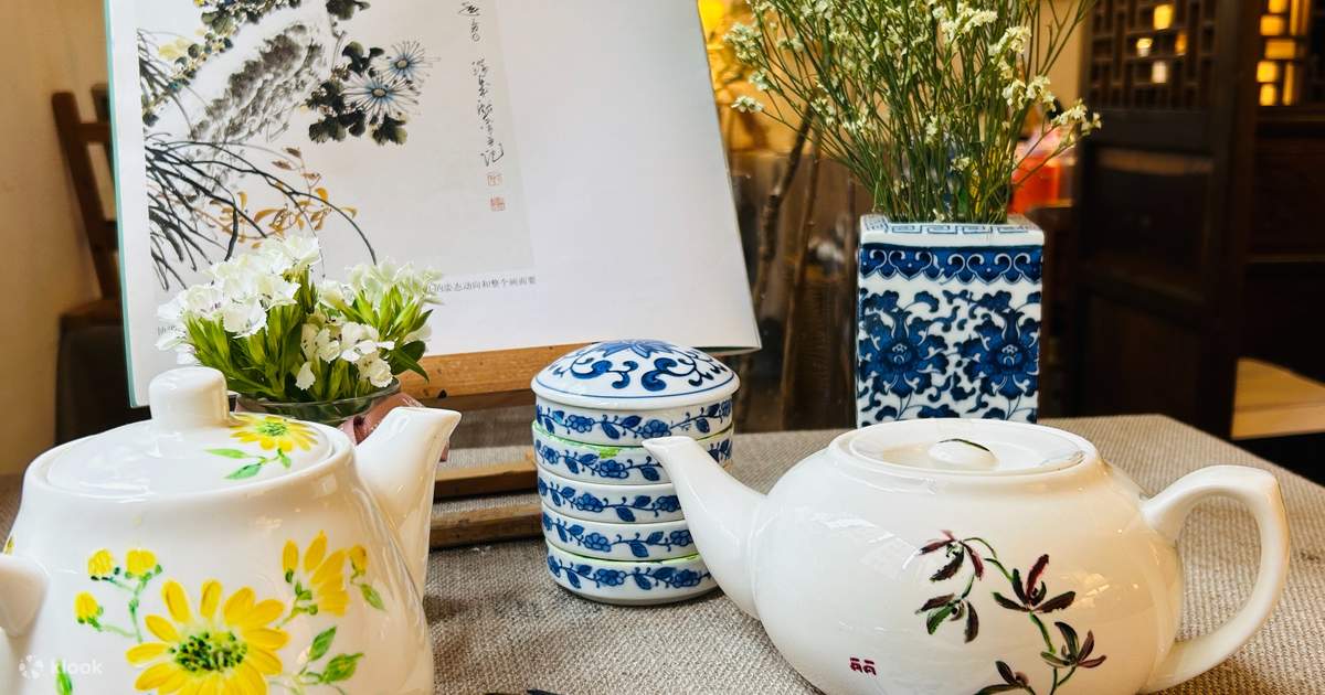 中国茶壷絵付けワークショップ（